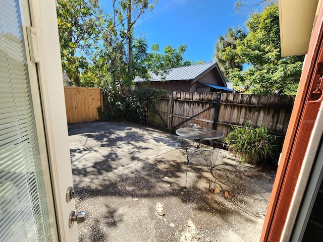 view of patio / terrace