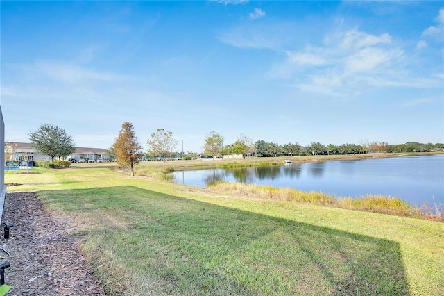 property view of water