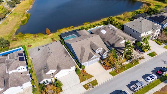 7506 Parkshore Dr, Apollo Beach, FL 33572 - aerial perspective of suburban area with a nearby body of water