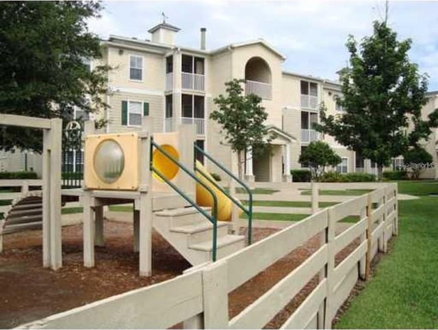 surrounding community featuring a playground