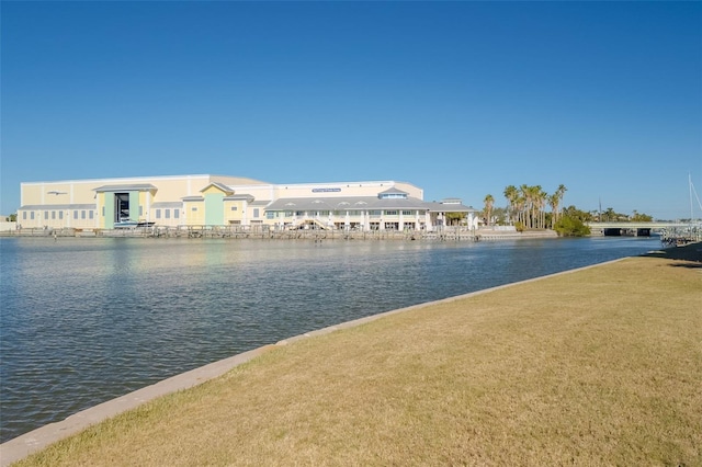 property view of water