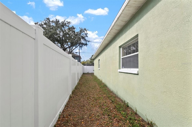 view of home's exterior