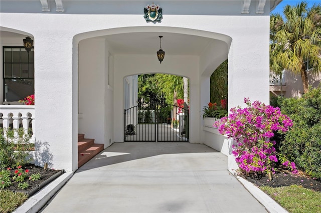 view of property entrance