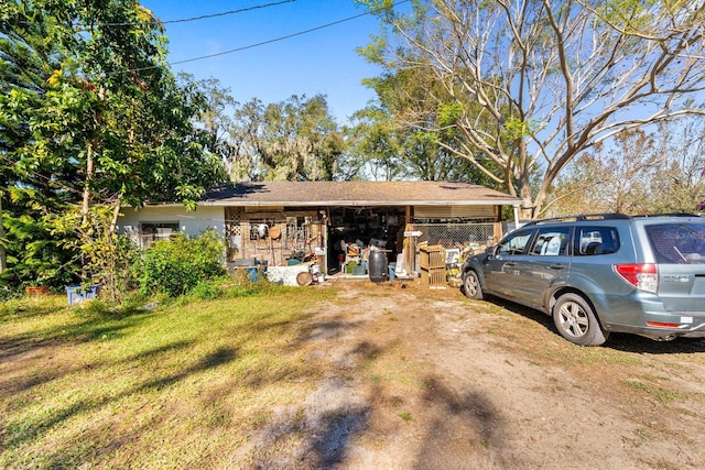 view of ranch-style home