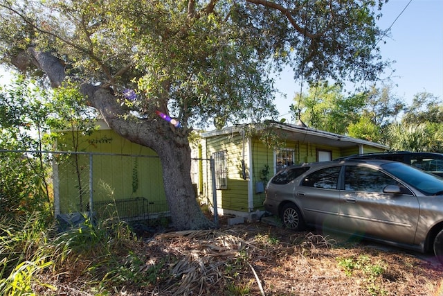 view of side of property