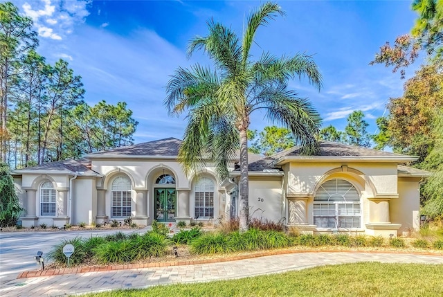 view of mediterranean / spanish-style house