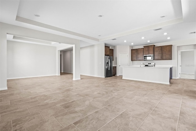 view of unfurnished living room