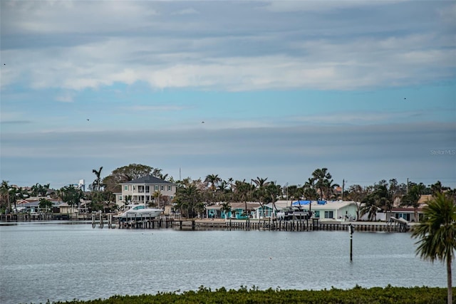 property view of water