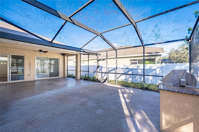 3602 Juneberry Dr, Wesley Chapel, FL 33543 - view of unfurnished sunroom
