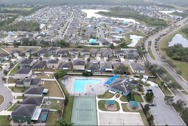 7833 Carriage Pointe Dr, Gibsonton, FL 33534 - aerial view of property's location with nearby suburban area
