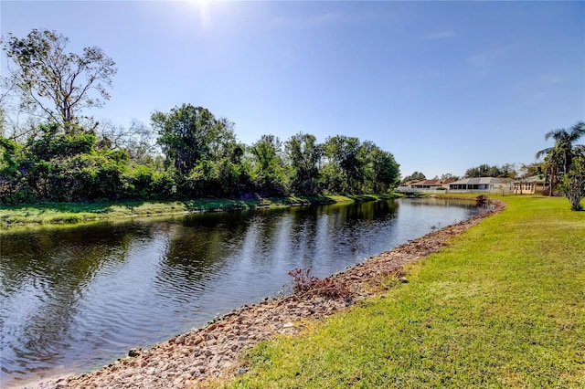 property view of water