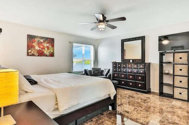 19811 Gulf Blvd Unit 102, Indian Shores, FL 33785 - bedroom featuring ceiling fan