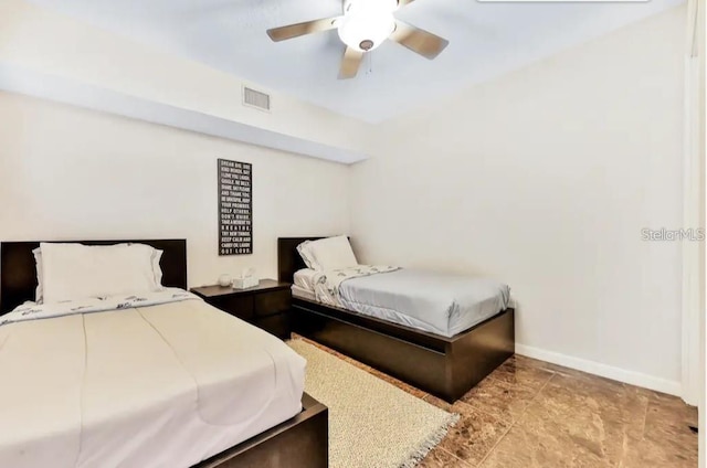 19811 Gulf Blvd Unit 102, Indian Shores, FL 33785 - bedroom with ceiling fan
