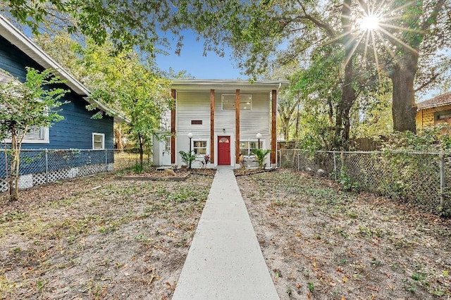 view of front of house