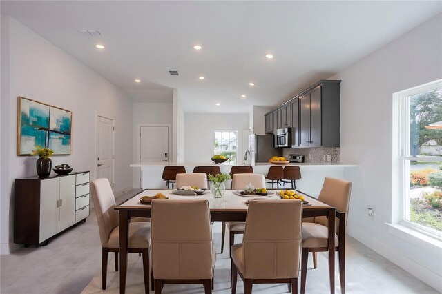 479 Winwood Ct, Port Charlotte, FL 33954 - dining area with recessed lighting