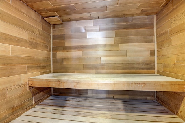 view of sauna / steam room