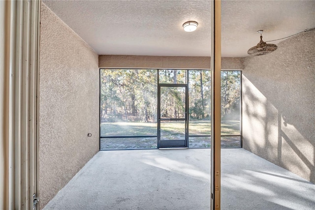 interior space featuring a wealth of natural light