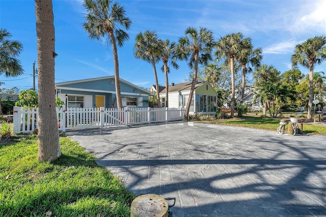 view of ranch-style home