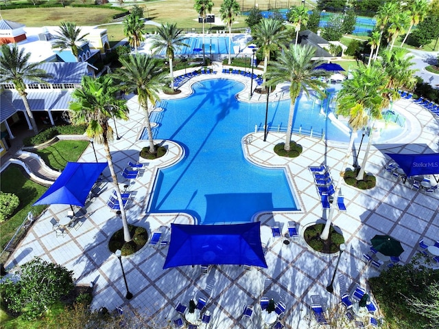 view of swimming pool