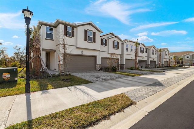 multi unit property with a garage