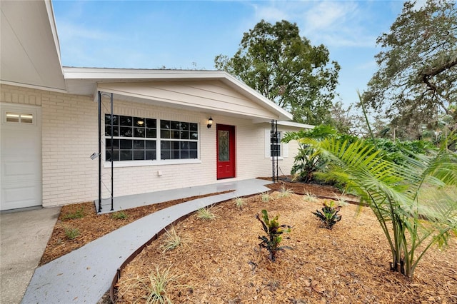 view of ranch-style home