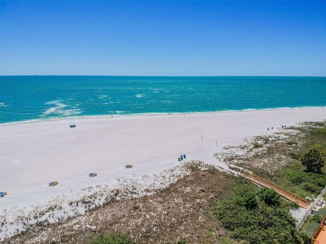 12000 Gulf Blvd Unit 208-S, Treasure Island, FL 33706 - water view featuring nearby beach