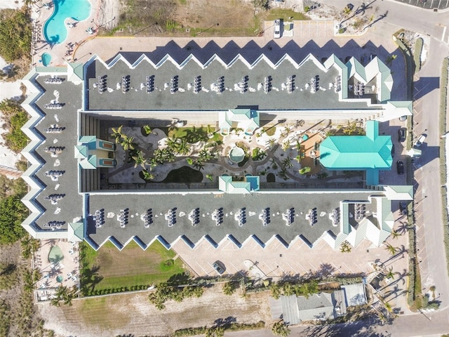 12000 Gulf Blvd Unit 208-S, Treasure Island, FL 33706 - aerial overview of property's location featuring a pool
