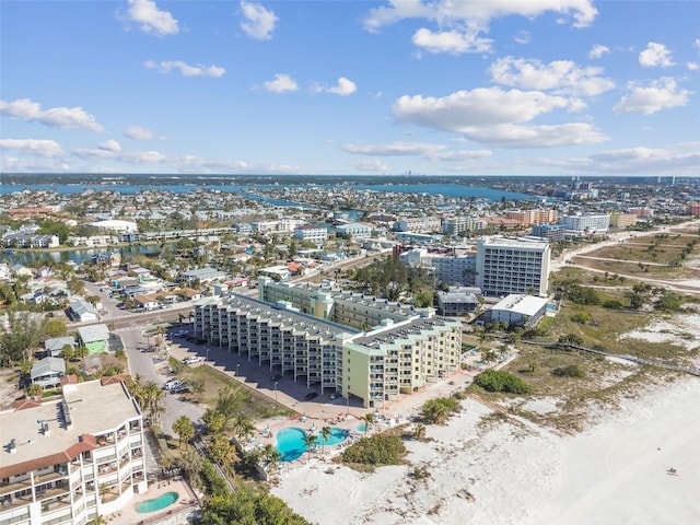 12000 Gulf Blvd Unit 208-S, Treasure Island, FL 33706 - view of urban area featuring a pool and a large body of water