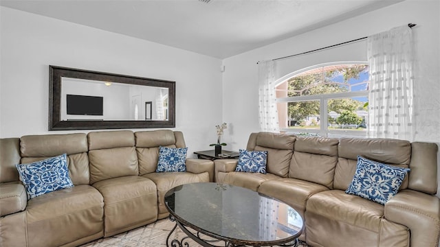 view of living room