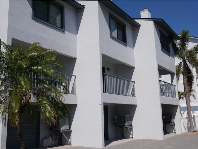 view of property featuring cooling unit