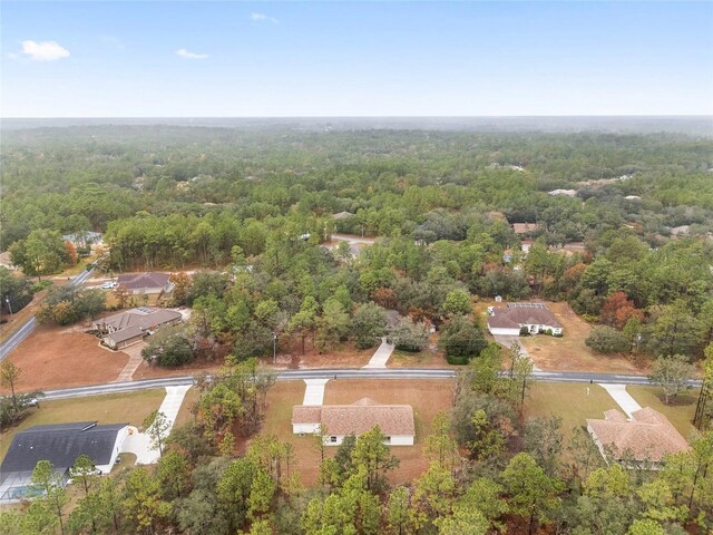5421 N Nakoma Dr, Beverly Hills, FL 34465 - aerial view of property's location with a heavily wooded area