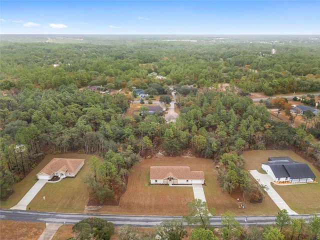 5421 N Nakoma Dr, Beverly Hills, FL 34465 - aerial view of a forest