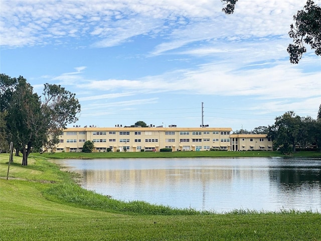 view of water feature