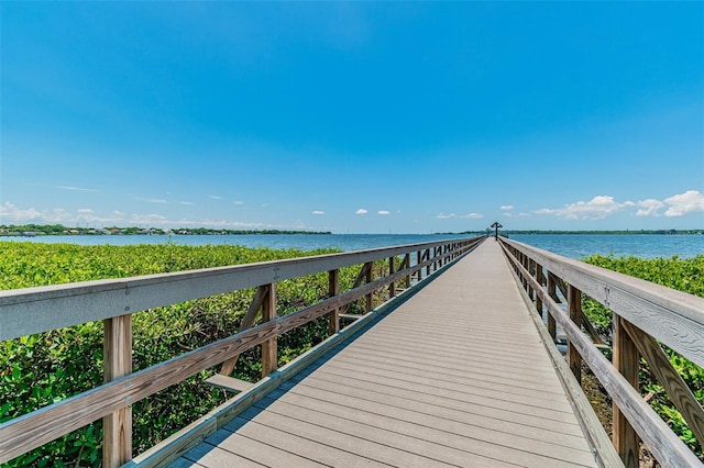 102 Shore Dr E, Oldsmar, FL 34677 - dock featuring a water view