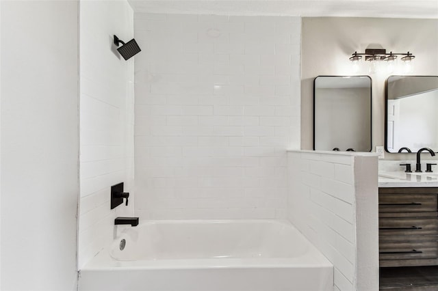 102 Shore Dr E, Oldsmar, FL 34677 - full bathroom featuring vanity and bathing tub / shower combination