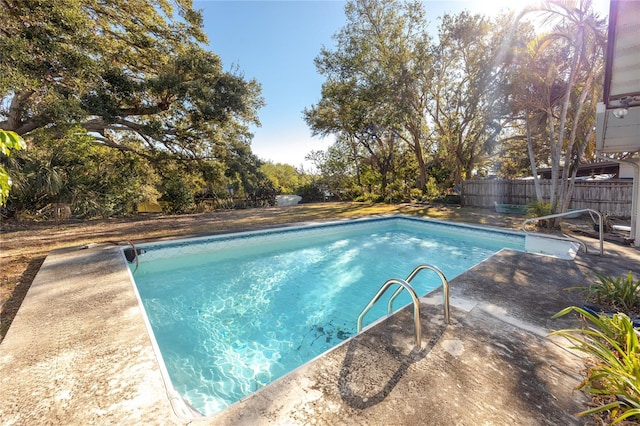 view of pool