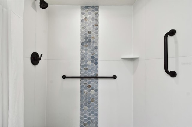 details with walk in shower