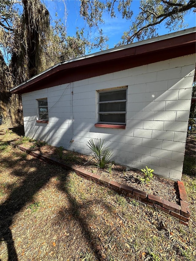 view of side of home