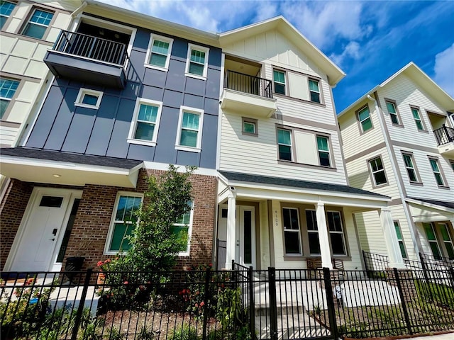 view of townhome / multi-family property