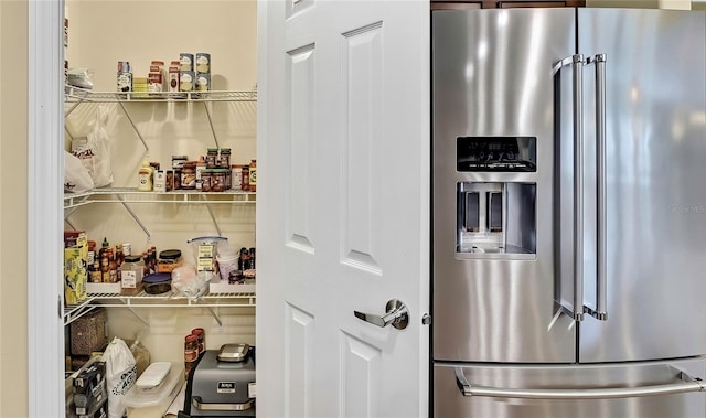 view of pantry