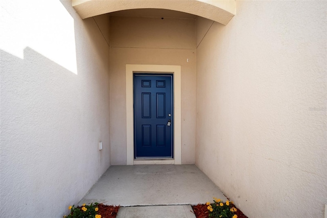 view of entrance to property