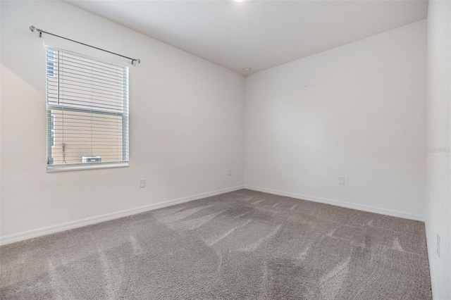 empty room with carpet floors