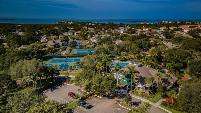 1012 Osprey Ct, Tarpon Springs, FL 34689 - drone / aerial view of a nearby body of water