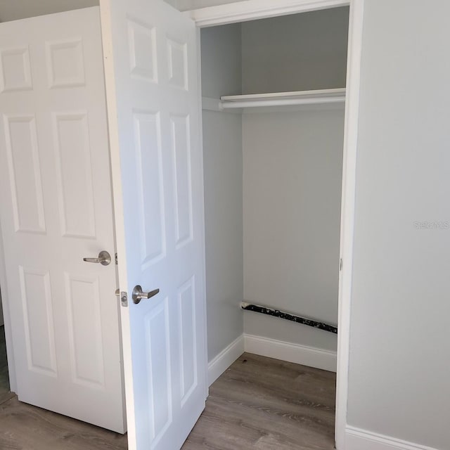 view of closet