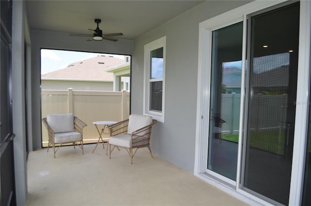 10058 Shoreline View Way, Wesley Chapel, FL 33545 - view of sunroom / solarium