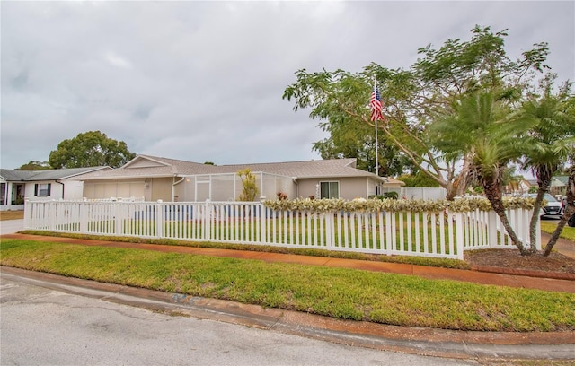 view of ranch-style home