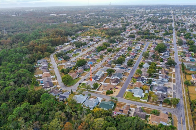 drone / aerial view