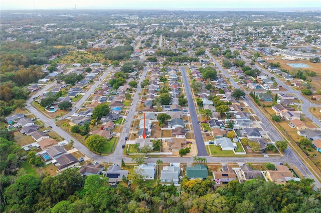 drone / aerial view