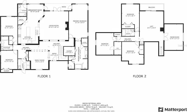 2024 Capri Ln, Mount Dora, FL 32757 - view of home floor plan