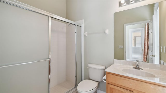 2024 Capri Ln, Mount Dora, FL 32757 - bathroom with vanity and a shower stall